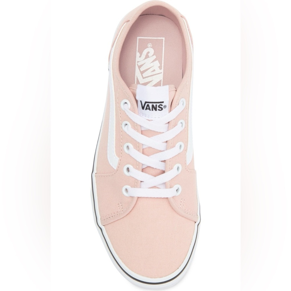 Vans Women's Light Pink Canvas Sneakers - Picture 4 of 5